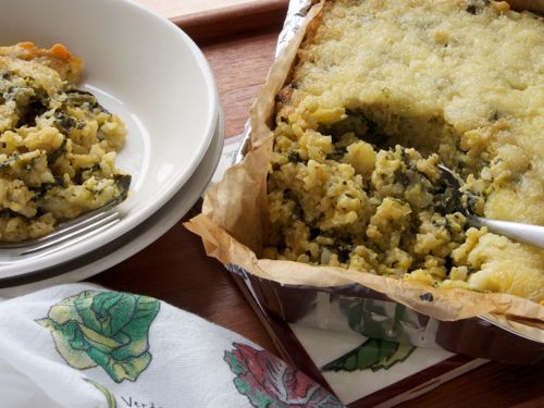 Picture of Rice-a-Cheesy with Greens (Vegetarian)