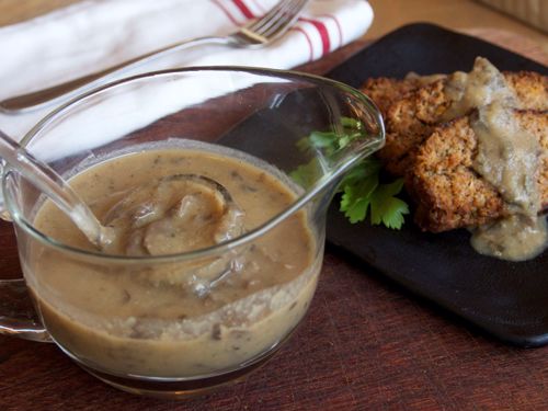 Picture of Paleo Gravy with Mushrooms (Pint)