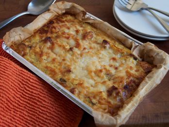 Picture of Baked Spaghetti Squash Carbonara