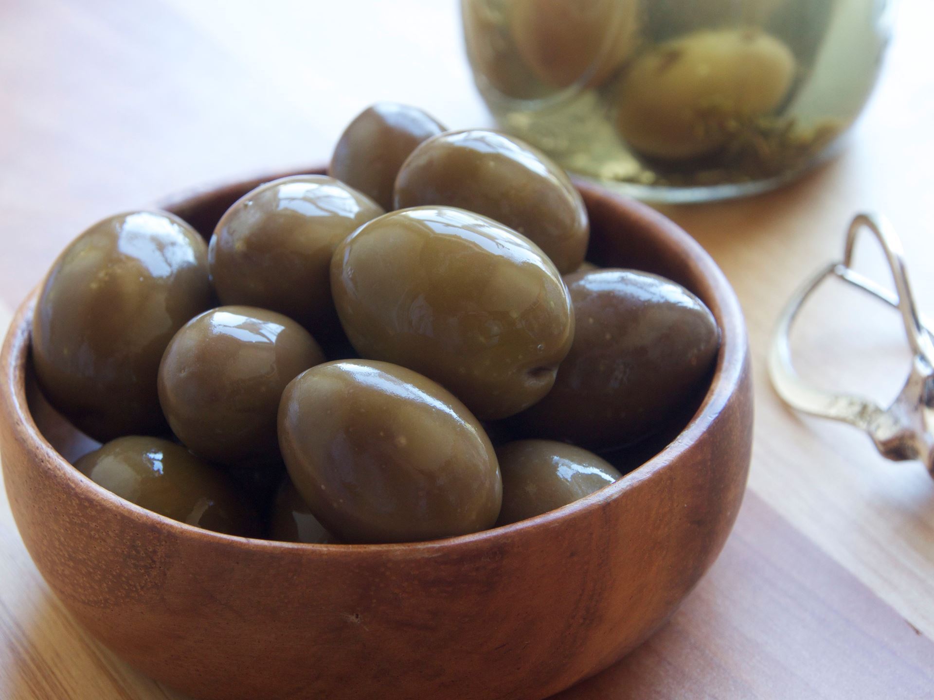 Picture of Good Faith Farm Cold Cured Green Olives with Garlic and Oregano