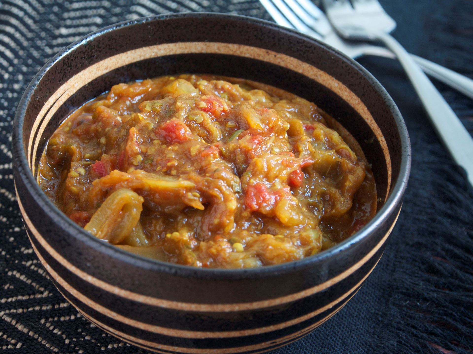 Picture of Punjabi Eggplant (Baingan Bharta) -- 16 oz