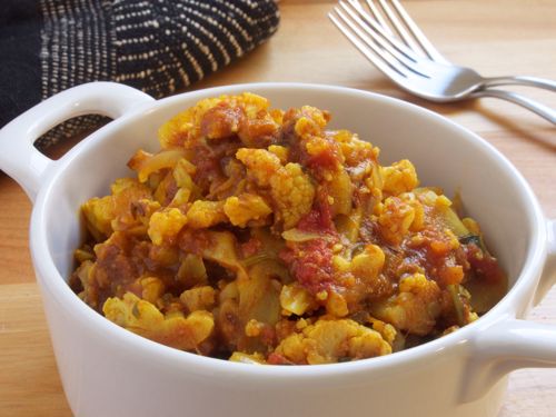 Picture of Cauliflower with Tomato Curry and Ghee -- 16 oz