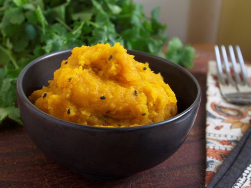 Picture of Kabocha Cooked in the Delhi Style (Parhezi Kashipal)
