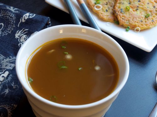 Picture of Far East Infused Chicken Broth with Shiitakes and Chrysanthemum -- 22 oz