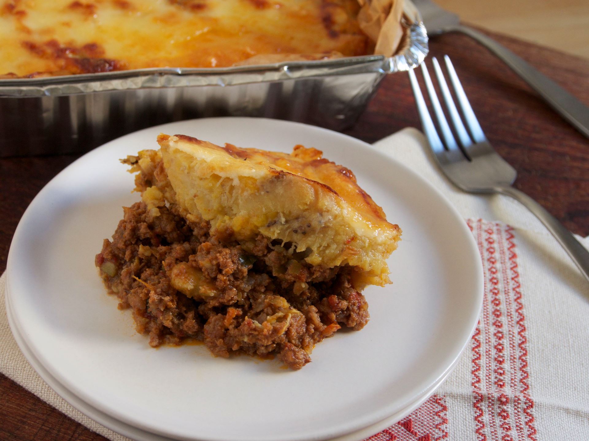 Picture of Dominican Beef and Plantain Casserole