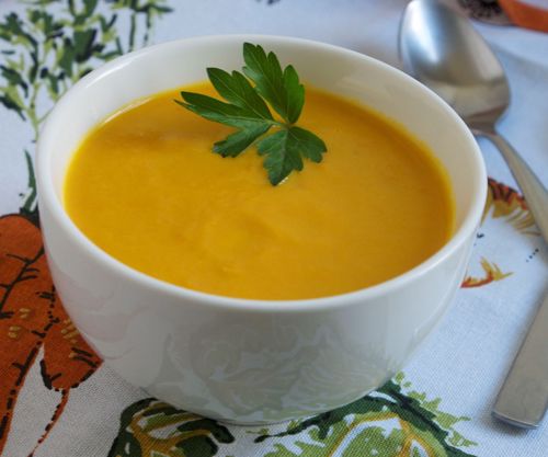 Picture of Frozen -- Creamy Carrot-Ginger Soup (Vegan) -- 22 oz