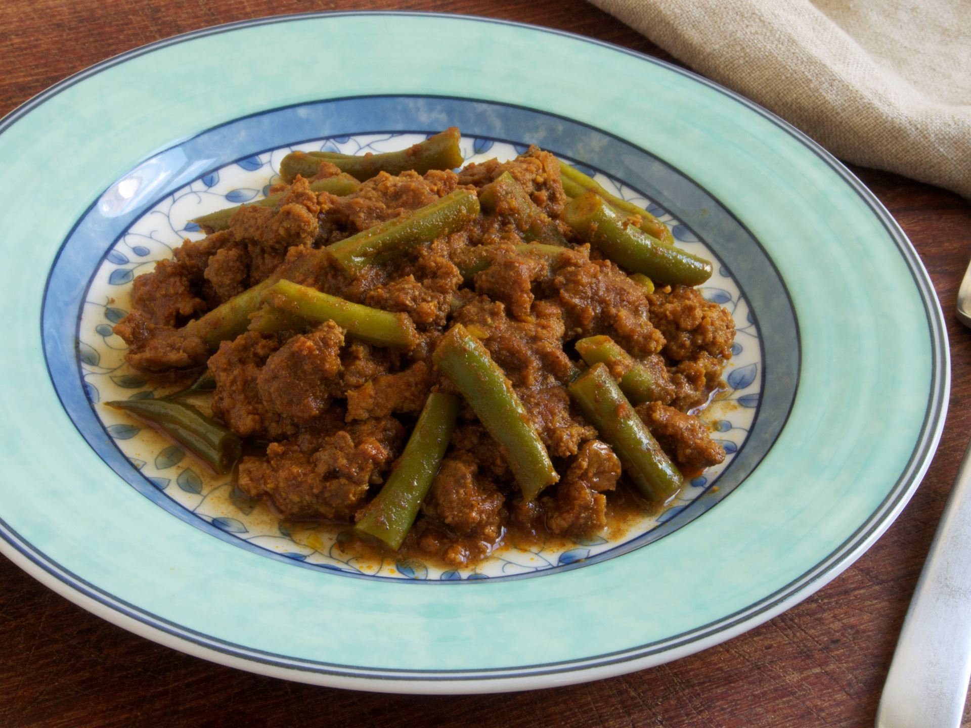 Picture of Armenian Ground Beef with Green Beans (Fassoulia)