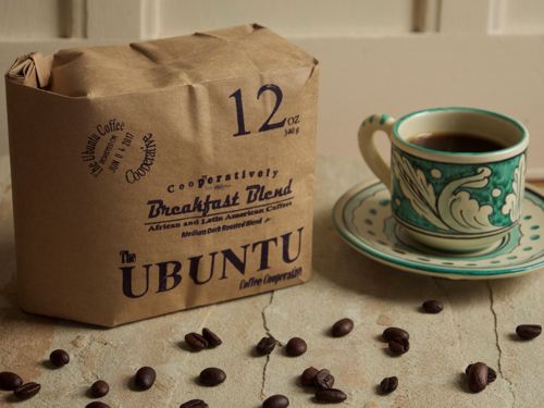 Picture of Ubuntu Coffee Breakfast Blend Beans