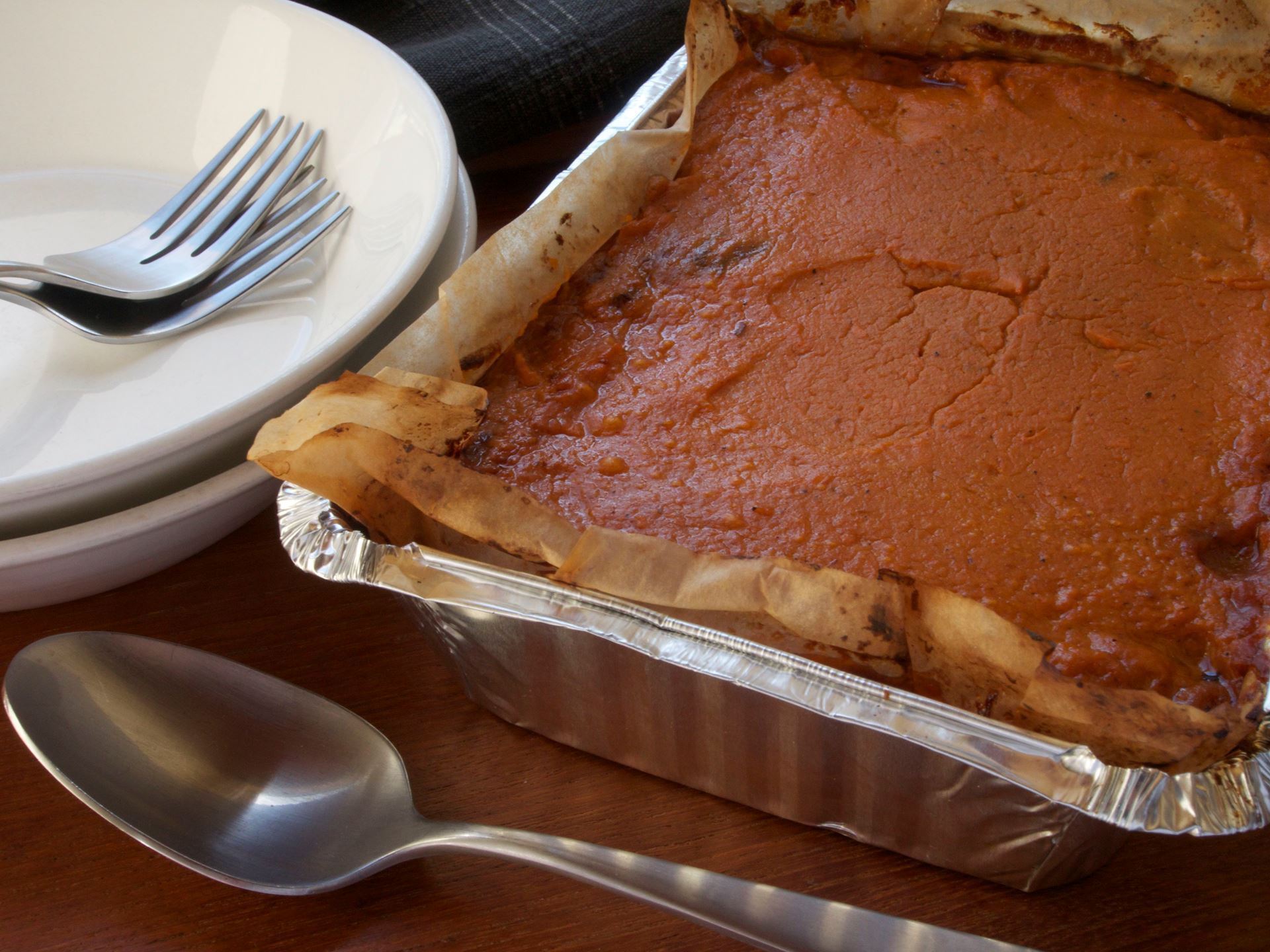 Picture of Frozen -- Pulled Pork and Sweet Potato Pie