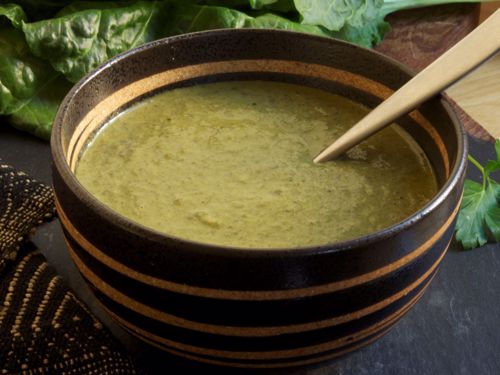 Picture of Frozen -- Caribbean Cream of Greens Soup (Callaloo)