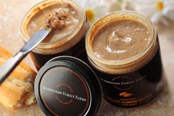 Picture of Burroughs Creamy Organic Roasted Almond Butter 