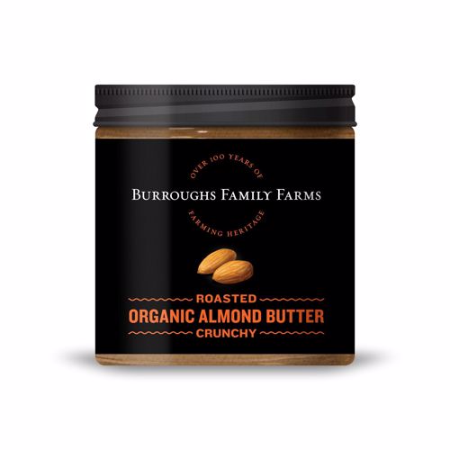 Picture of Burroughs Crunchy Organic Roasted Almond Butter 