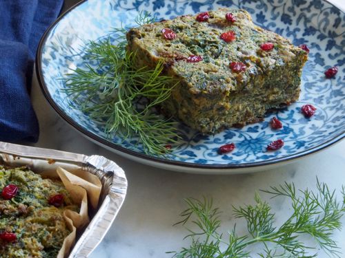 Picture of Frozen -- Persian Herbs and Greens Frittata (Kookoo Sabzi) (Vegetarian)