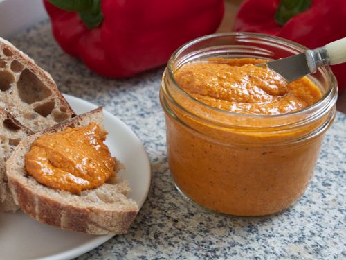 Picture of Turkish Red Pepper & Walnut Dip (Muhammara) (Vegan)