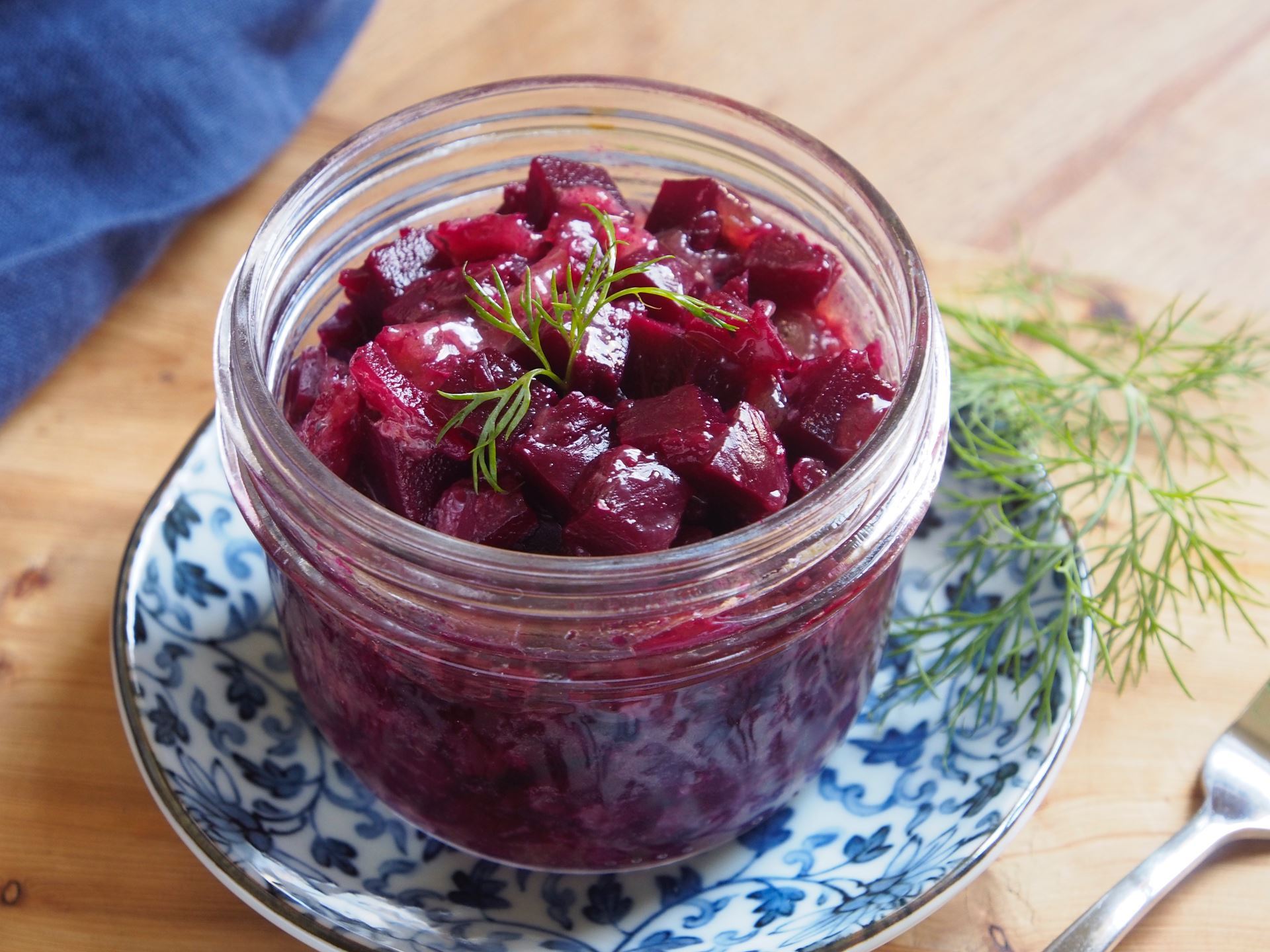 Picture of Pickled Beets (Vegan) -- 8 oz