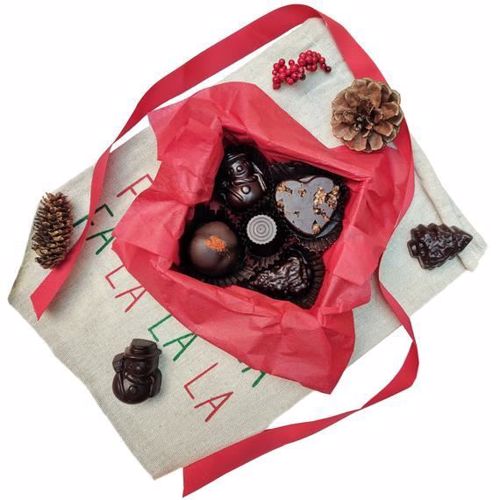 Picture of Coracao Holiday Collection Truffle Gift Box 5 Piece