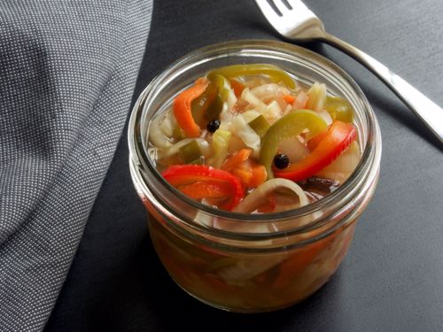Picture of Sweet 'N' Spicy Pickled Napa Cabbage & Carrot