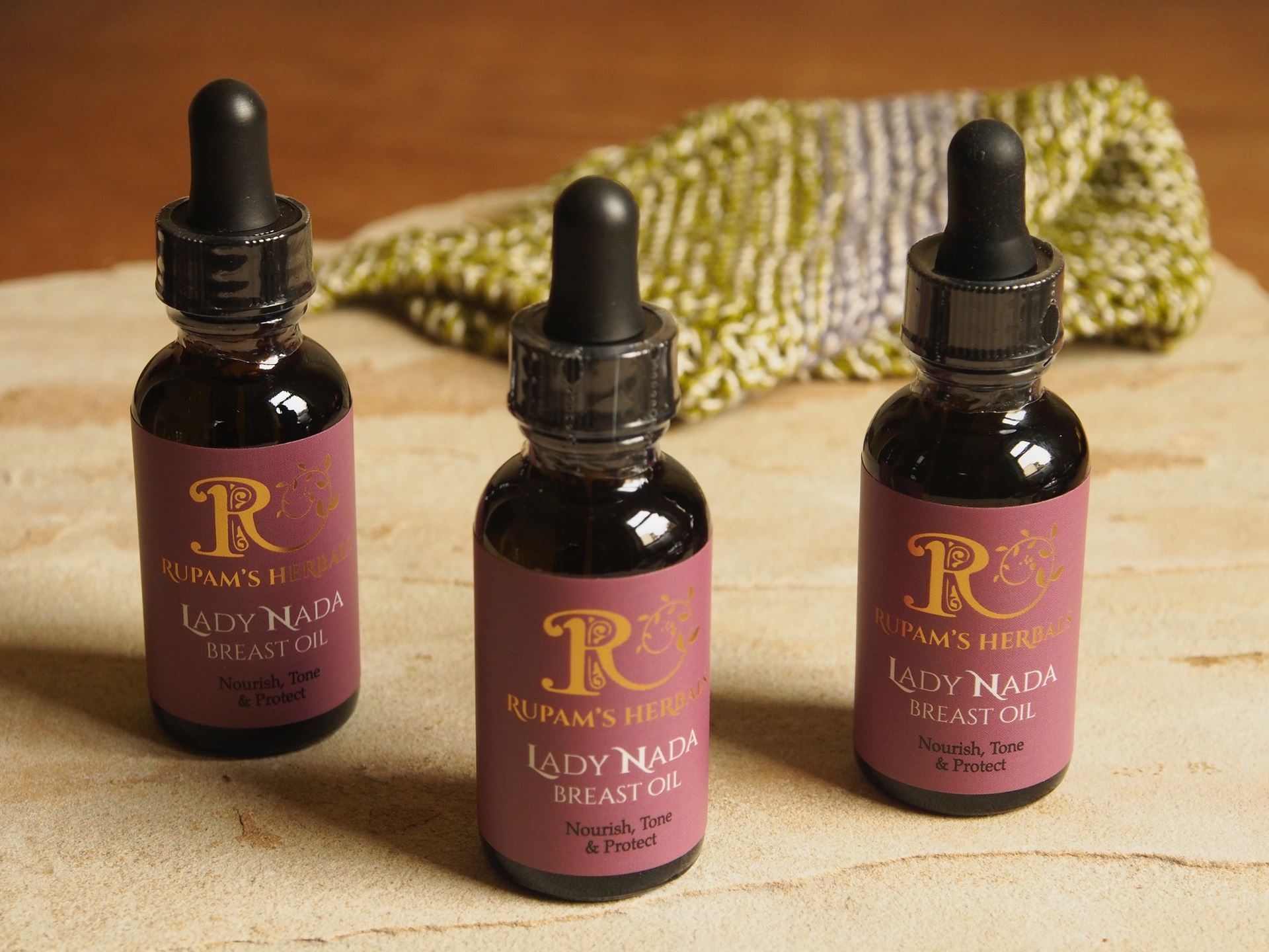 Picture of Rupam's Herbals Lady Nada's Breast Oil