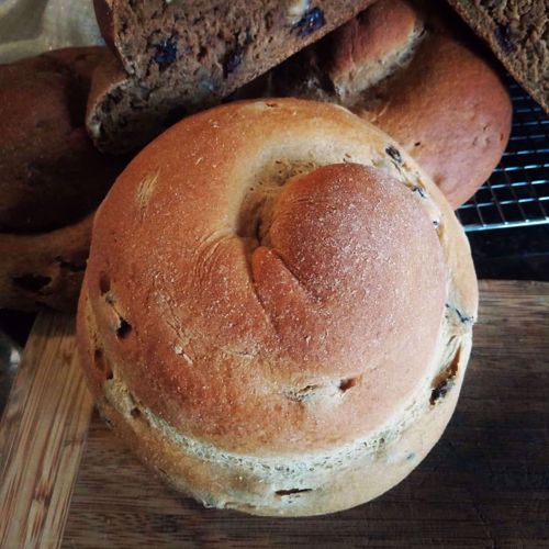 Picture of Challah Bread (Cranberry-Walnut) -- Frozen