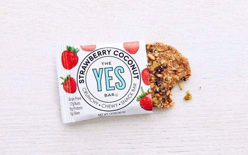 Picture of YES BAR Strawberry Almond Coconut