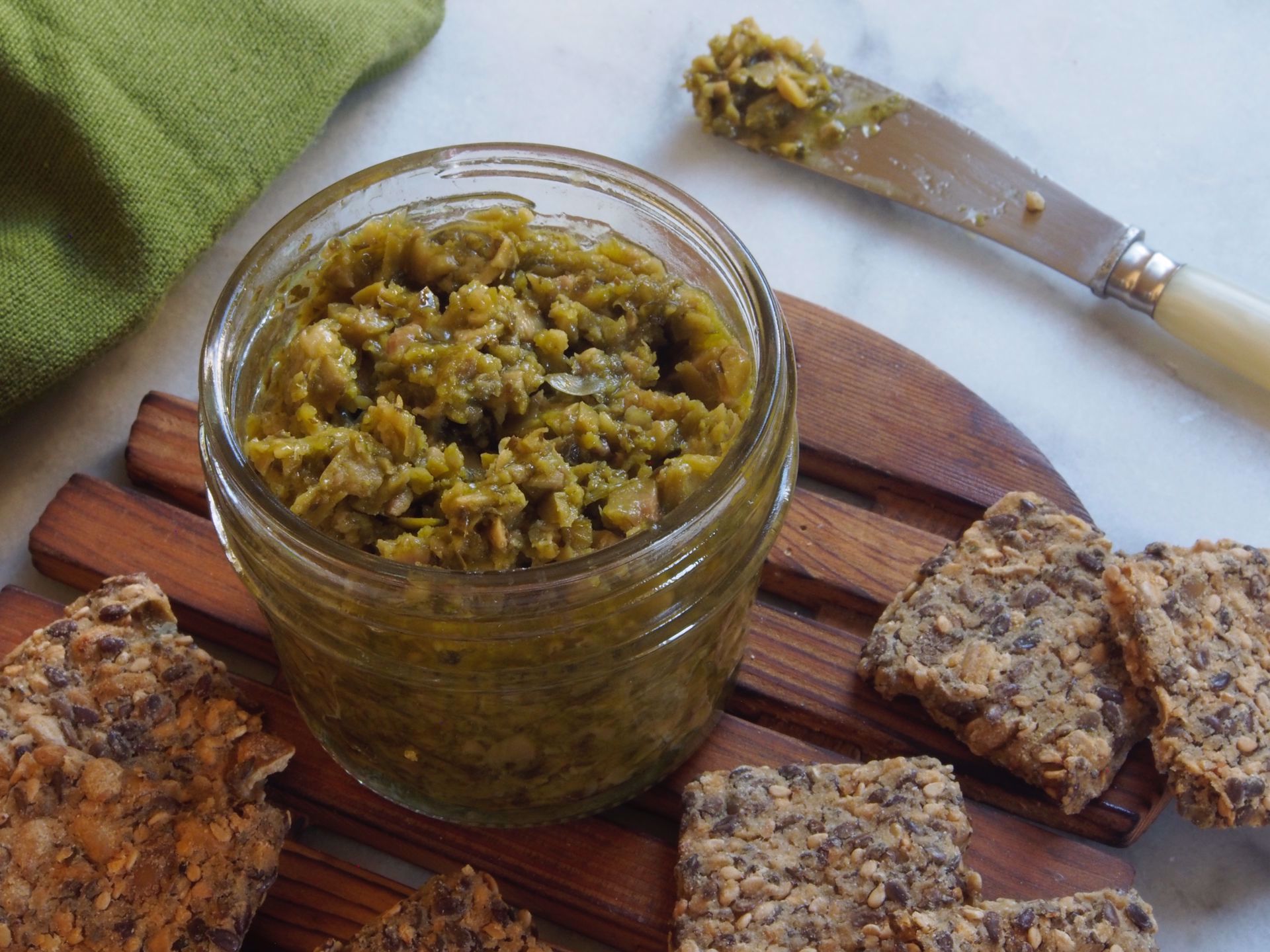 Picture of Green Olive Tapenade -- 4 oz