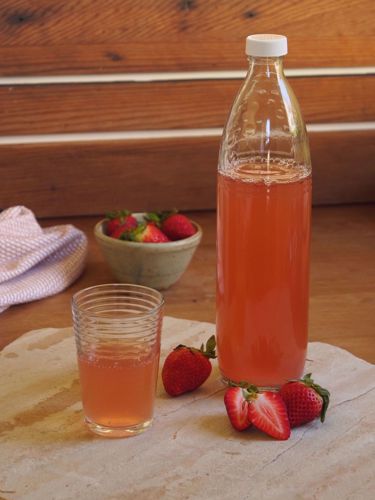 Picture of Strawberry Shiso Kefir