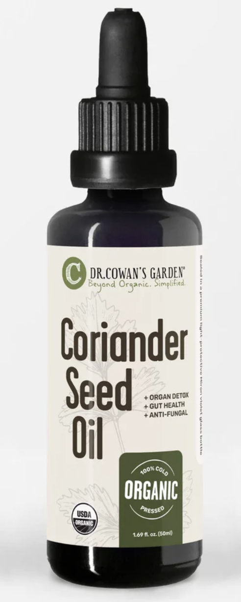 Picture of Dr. Cowan's Garden Certified Organic Coriander Seed Oil