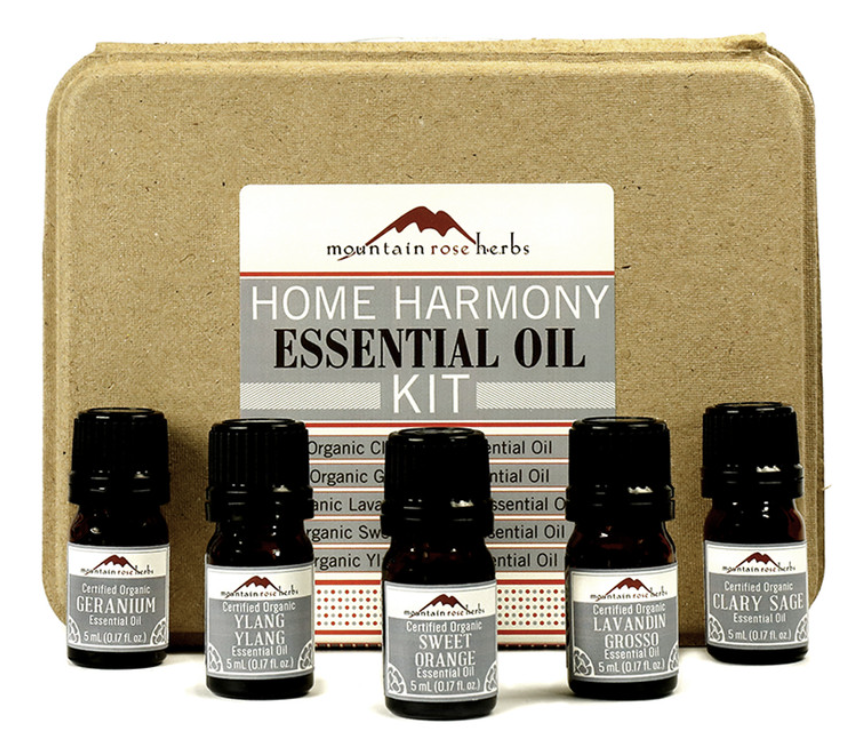 Picture of Mountain Rose Herbs Home Harmony Essential Oil Kit