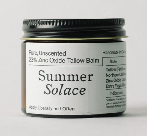 Picture of Summer Solace Zinc Oxide Tallow Balm-Unscented