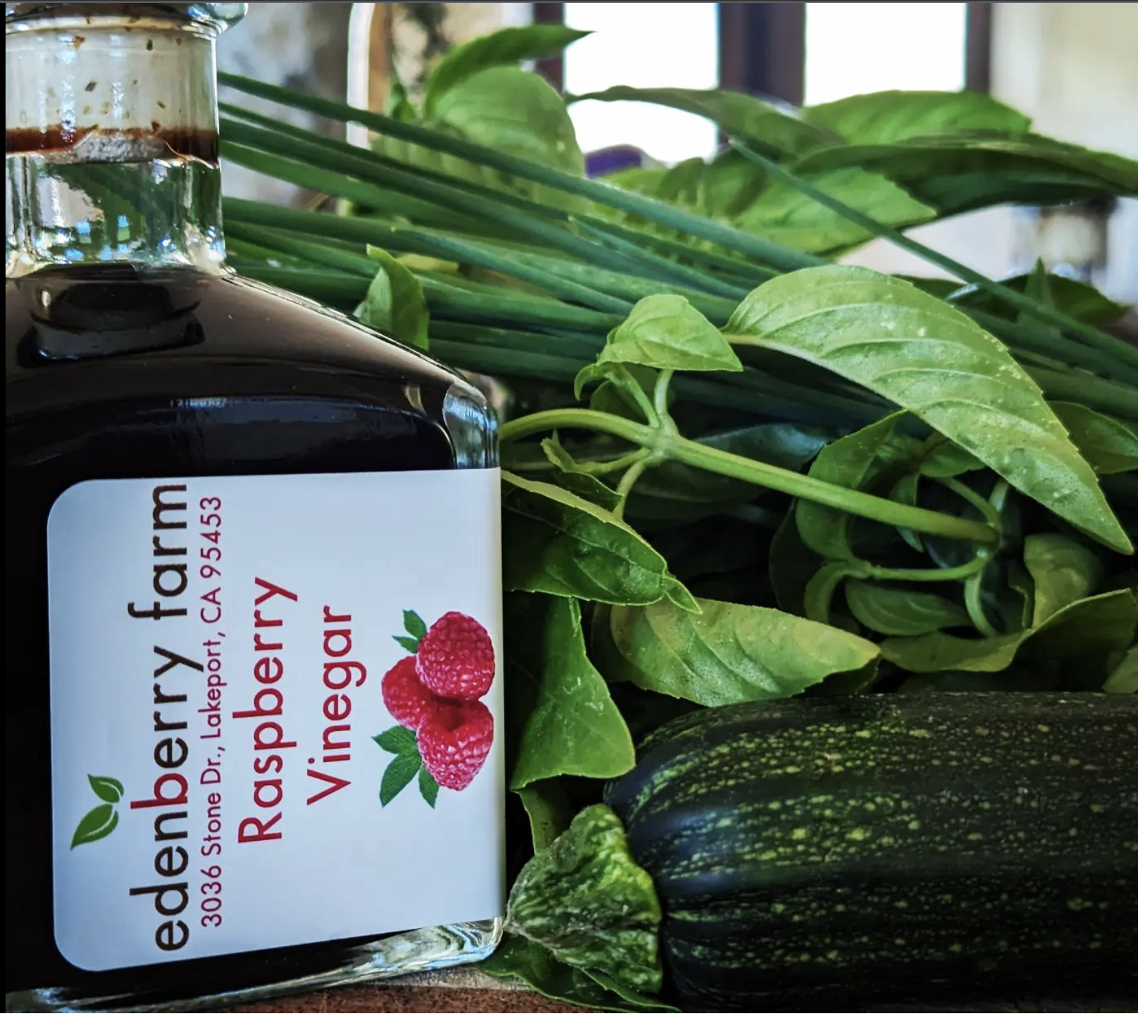 Picture of Edenberry Farm Raspberry Vinegar