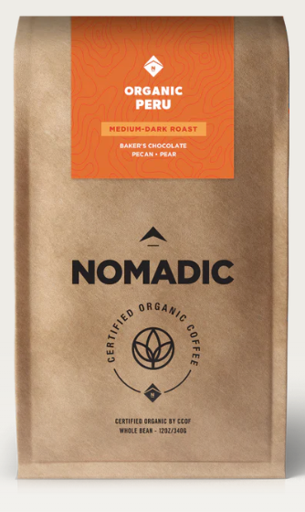 Picture of Nomadic Coffee Organic Peru Medium Roast