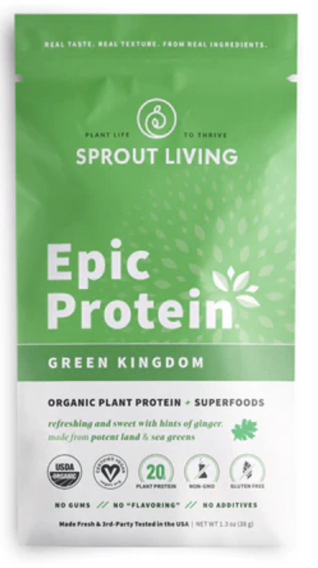 Picture of Sprout Living Epic Protein Green Kingdom -Single Serving Packet-