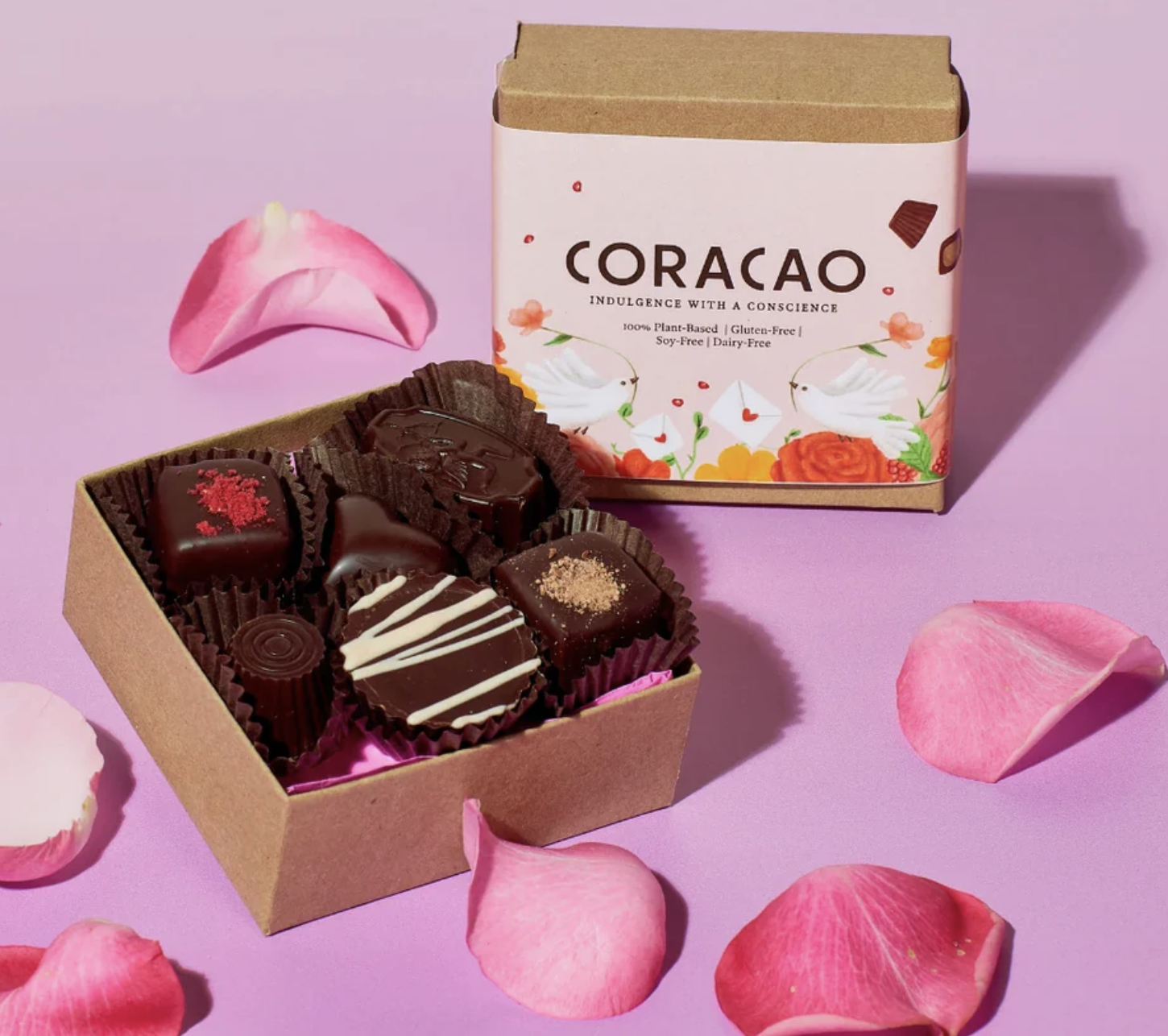 Picture of Coracao Valentine's  6 Piece Truffle Box