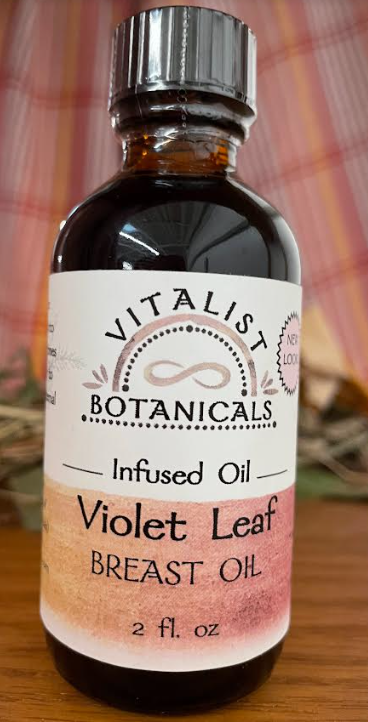 Picture of Vitalist Botanicals Violet Breast Oil