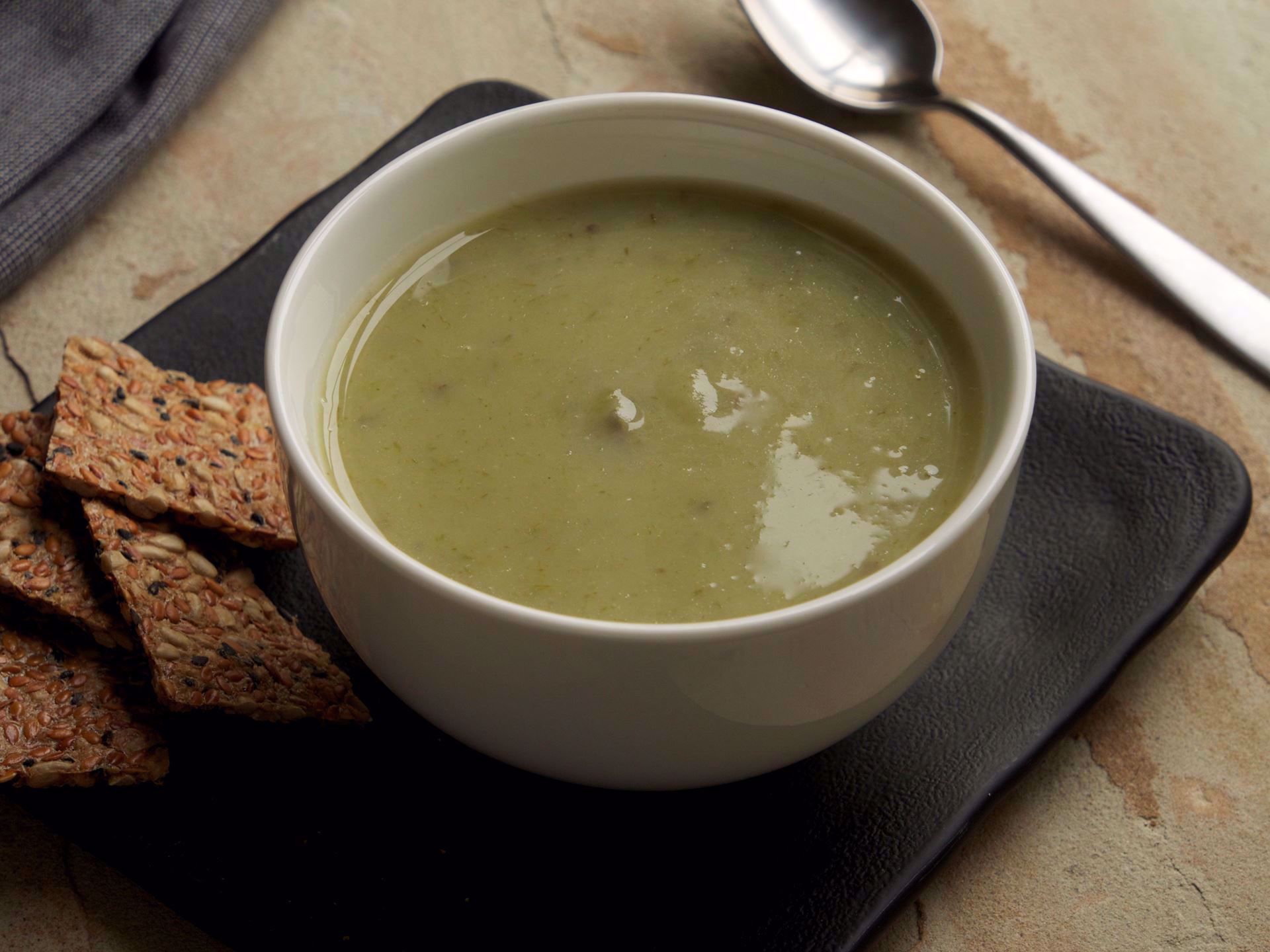 Picture of Frozen -- Creamy Celery Root Soup with Chicken Broth and Butter - 22 oz