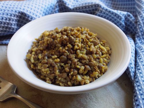 Picture of Frozen -- Middle Eastern Lentils and Rice with Caramelized Onions (Mujadara )