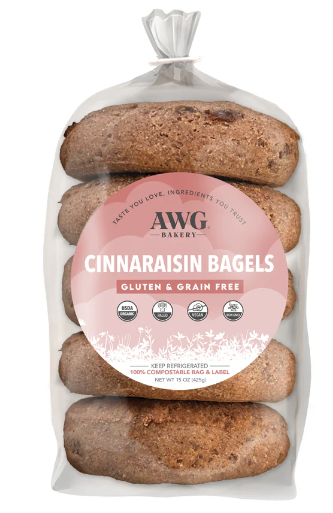 Picture of AWG CinnaRaisin Bagels (Frozen)