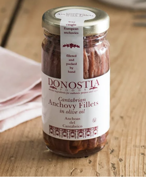 Picture of Donostia Foods Cantabrian Anchovy Fillets in Olive Oil