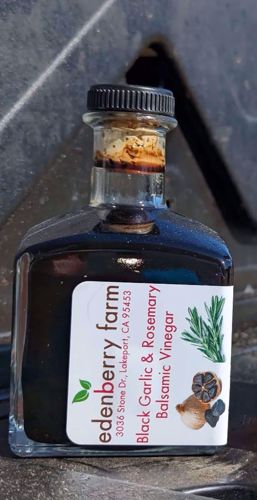 Picture of Edenberry Farm Black Garlic & Rosemary Balsamic Vinegar