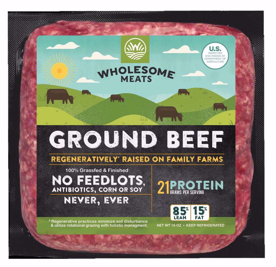 Picture of Cream Co. Meats-Ground Beef 100% grass-fed & grass finished-