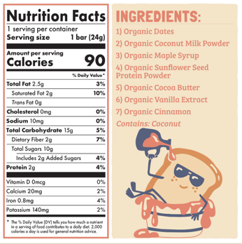 Picture of Skout Organic French Toast Kids Bar-Box-