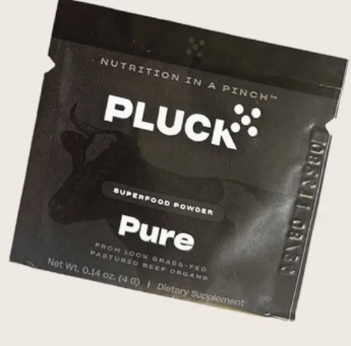 Three Stone Hearth. Pluck Superfood Seasoning Pure-Travel Pack-