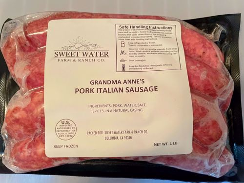 Picture of Sweet Water Farm & Ranch Co-Grandma Ann's Italian Sausage Links-