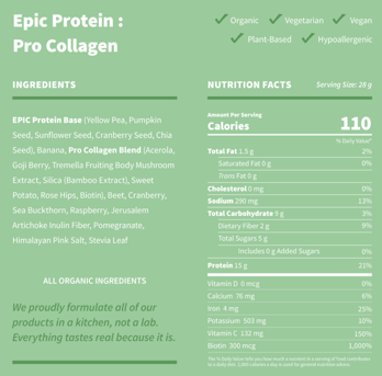 Picture of Sprout Living Epic Pro Collagen Organic Plant Protein