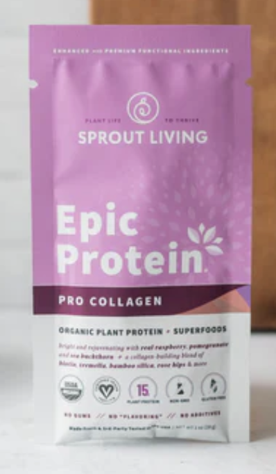Picture of Sprout Living Epic Pro Collagen Organic Plant Protein - Single Serving Packet-