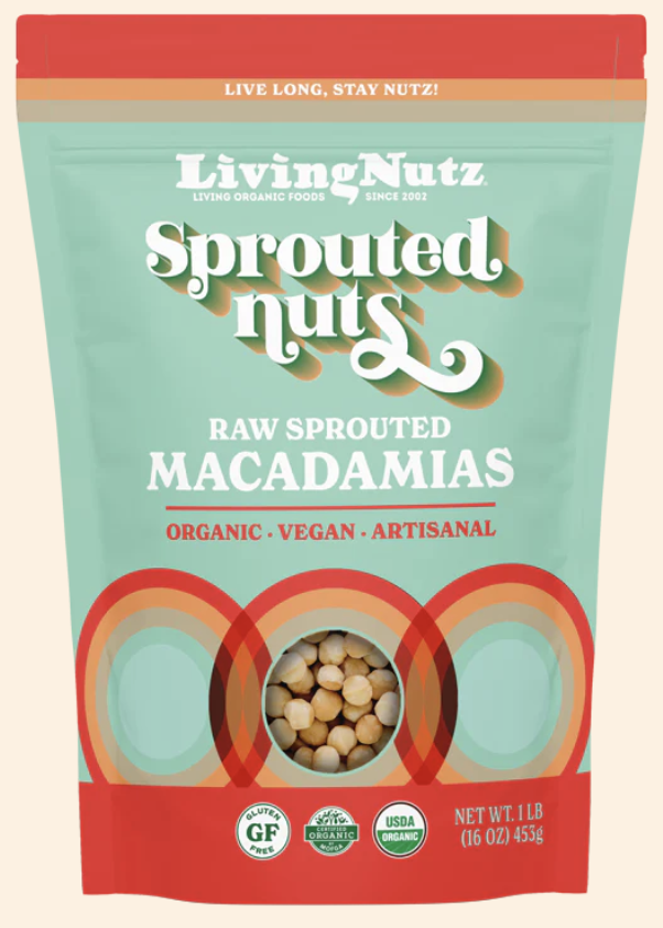 Picture of Living Nutz -Organic Sprouted Macadamia-