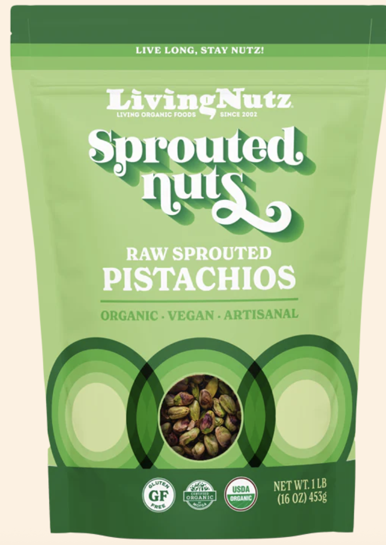 Picture of Living Nutz -Organic Sprouted Pistachios-