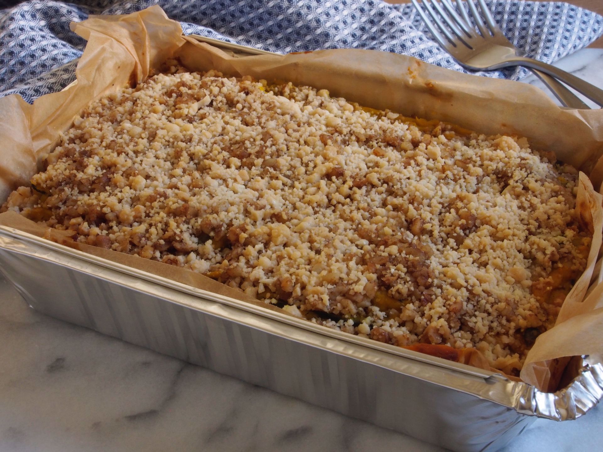 Picture of Kabocha Gratin with Walnuts and Parmigiano