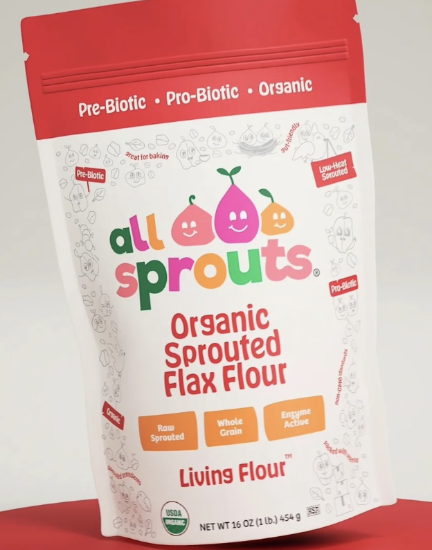 Picture of AllSprouts™ Organic Sprouted Flax Flour