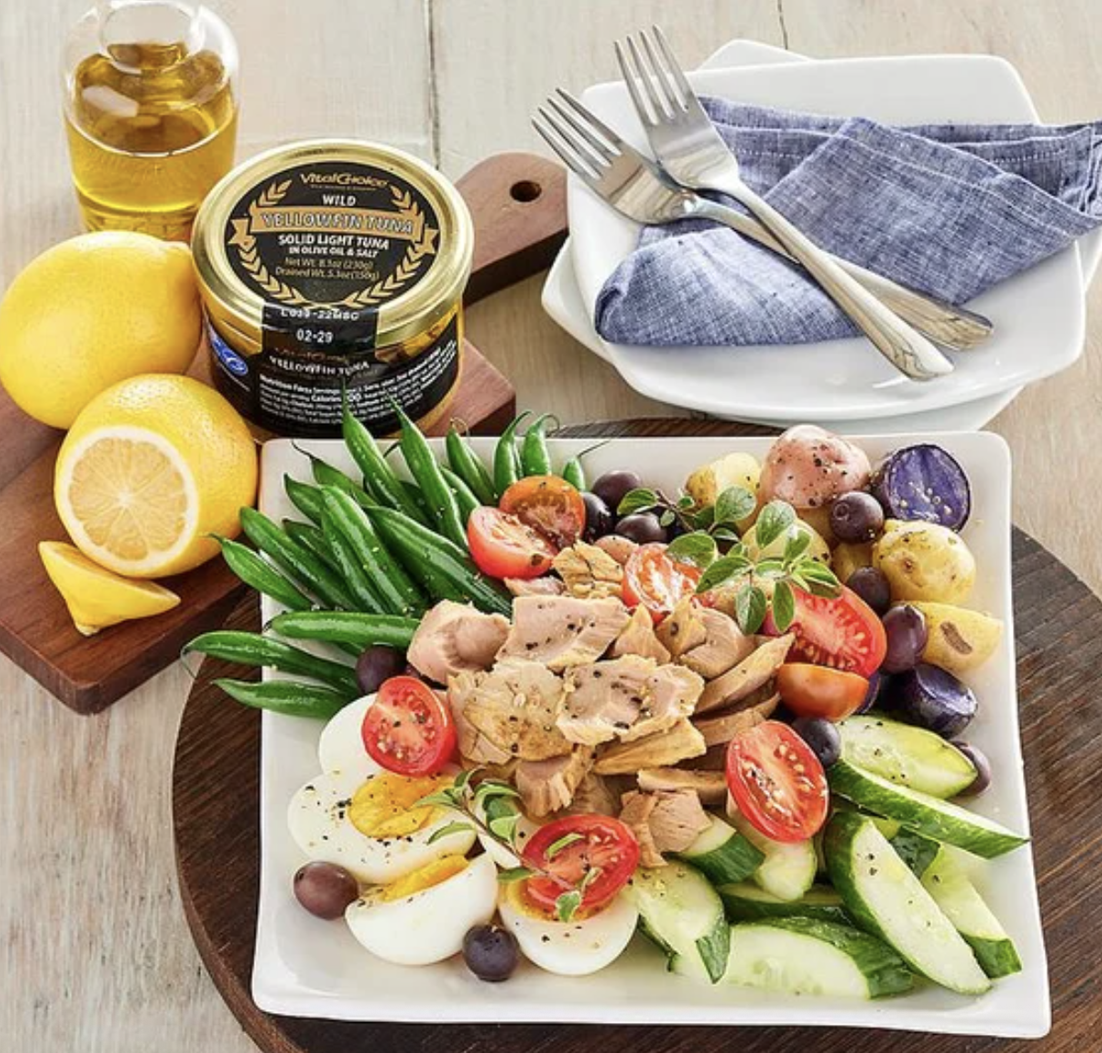 Picture of Vital Choice MSC Wild Yellowfin Tuna in Olive Oil